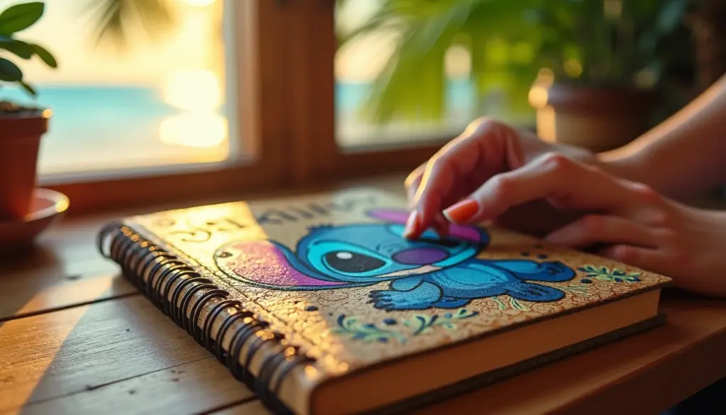 70 Ideias de Capa de Caderno Personalizada Stitch Lindas e Fáceis