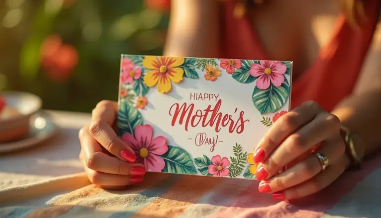 66 cartão dia das mães para imprimir colorido grátis