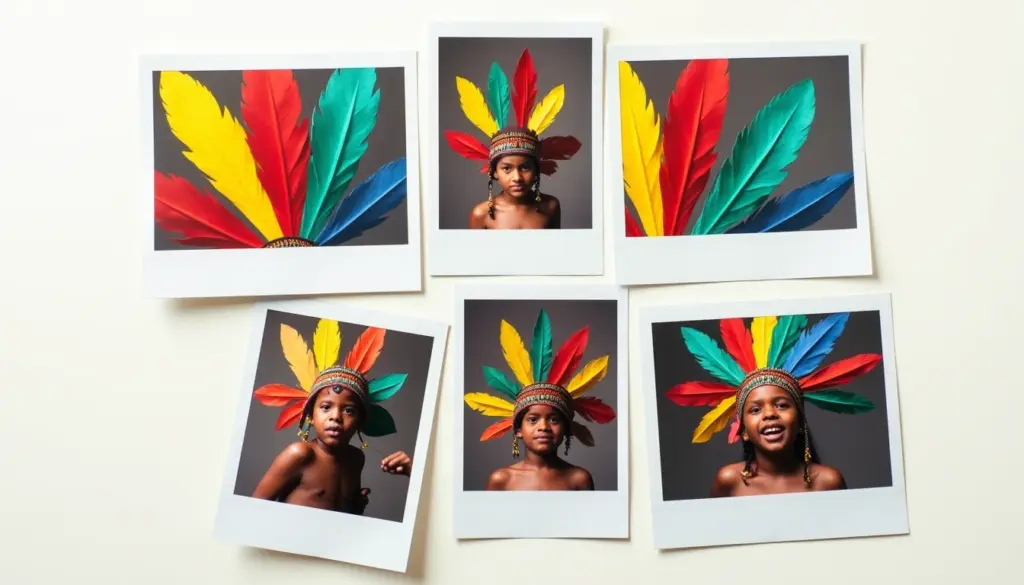70 Modelos de Cocar de Indio para Imprimir Colorido que São Sucesso