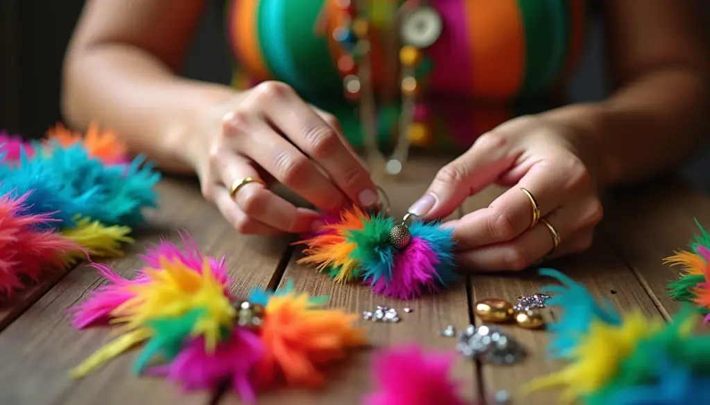 Como Fazer Brinco de Carnaval: Passo a Passo Barato e Fácil