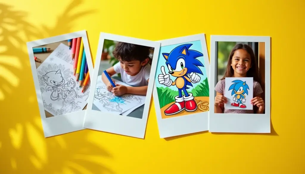 67 Ideias de Desenho Colorir Sonic para Imprimir Grátis