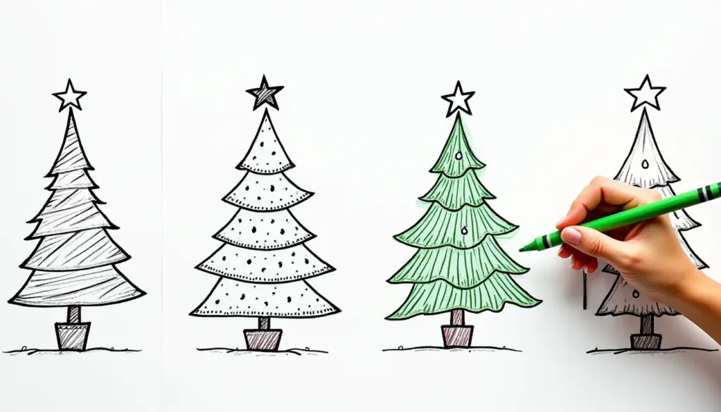 51 Desenho de Árvore de Natal para Colorir Lindos e Grátis