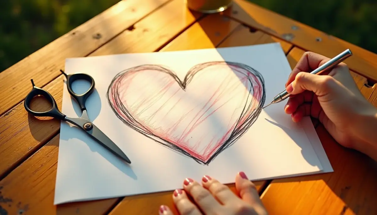 75 Desenhos de Coração Grande para Imprimir e Recortar