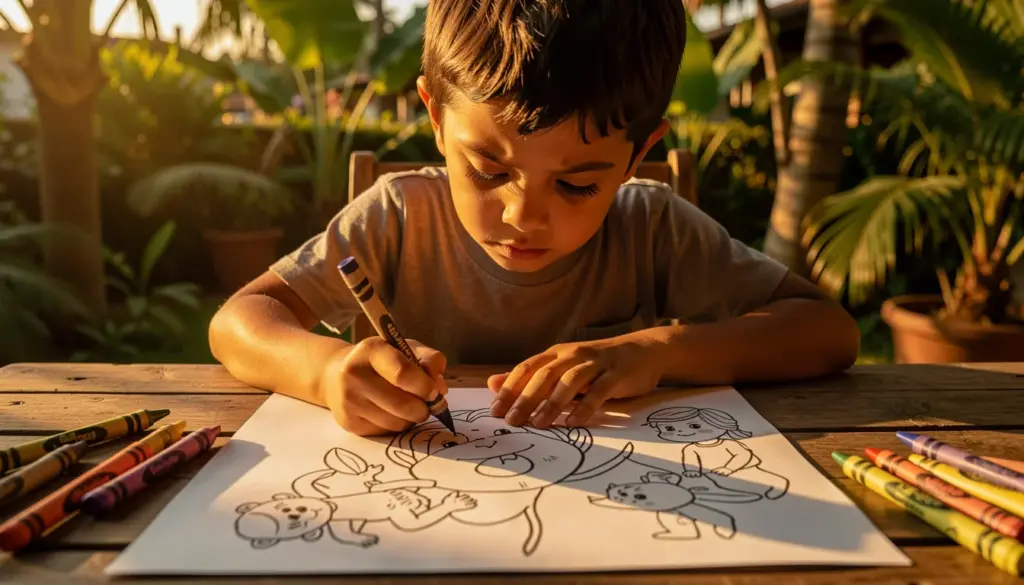 Desenho de Menino para Pintar: 50+ Modelos Grátis em PDF Para Imprimir