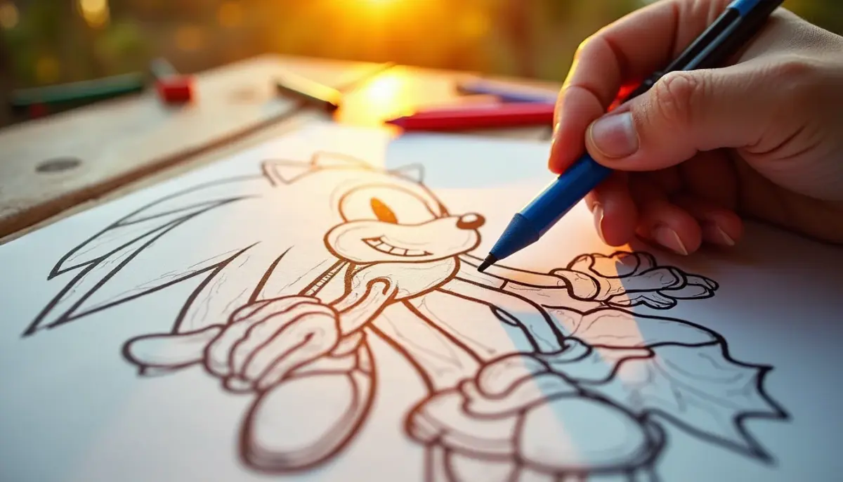 52 Desenhos de Sonic para Colorir Grátis com Cores Oficiais