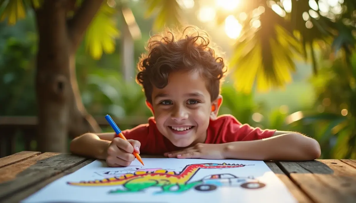 55 Desenhos Infantis para Colorir Menino: Temas que Eles Amam