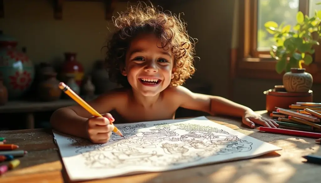 53 desenhos da cultura brasileira para colorir que as crianças vão amar