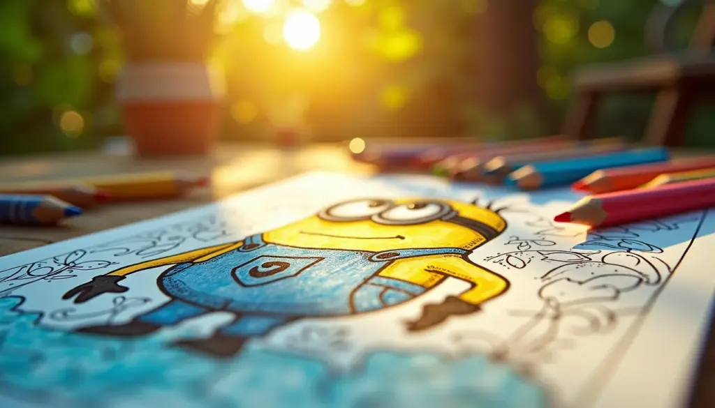 50 Desenhos do Minions para Colorir com Dicas Incríveis de Pintura