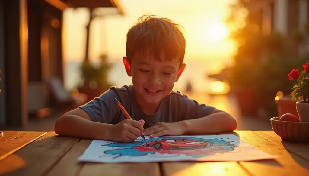 40 Desenhos Para Colorir Meninos: Super-Heróis, Carros e Mais