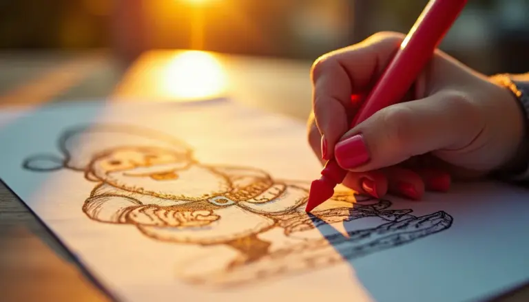 64 Desenhos para Colorir Papai Noel: Imprima Grátis e Divirta