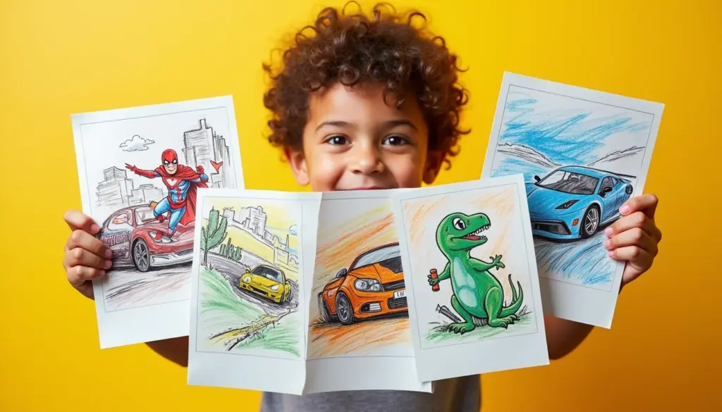 51 Desenhos Para Meninos Para Colorir: Heróis, Carros e Games Grátis