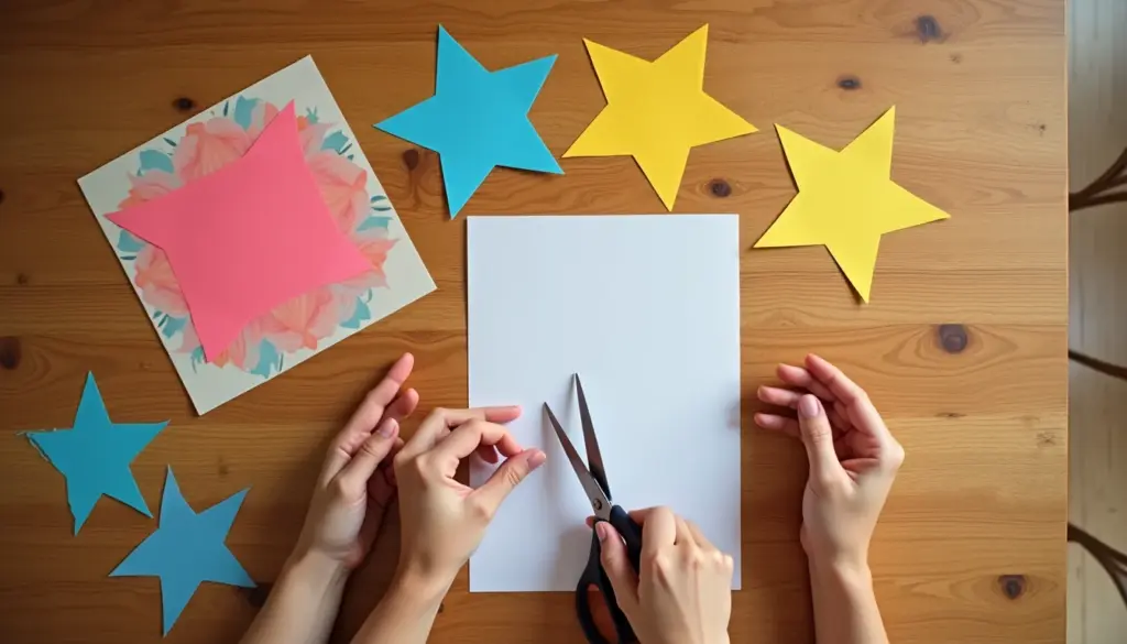 Estrelas para imprimir e recortar: o molde que não falha