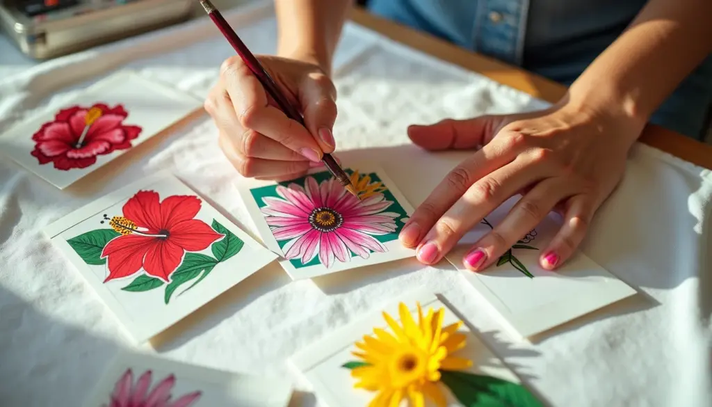 52 Flores Para Pintura Em Tecido Para Imprimir e Ficar Lindo