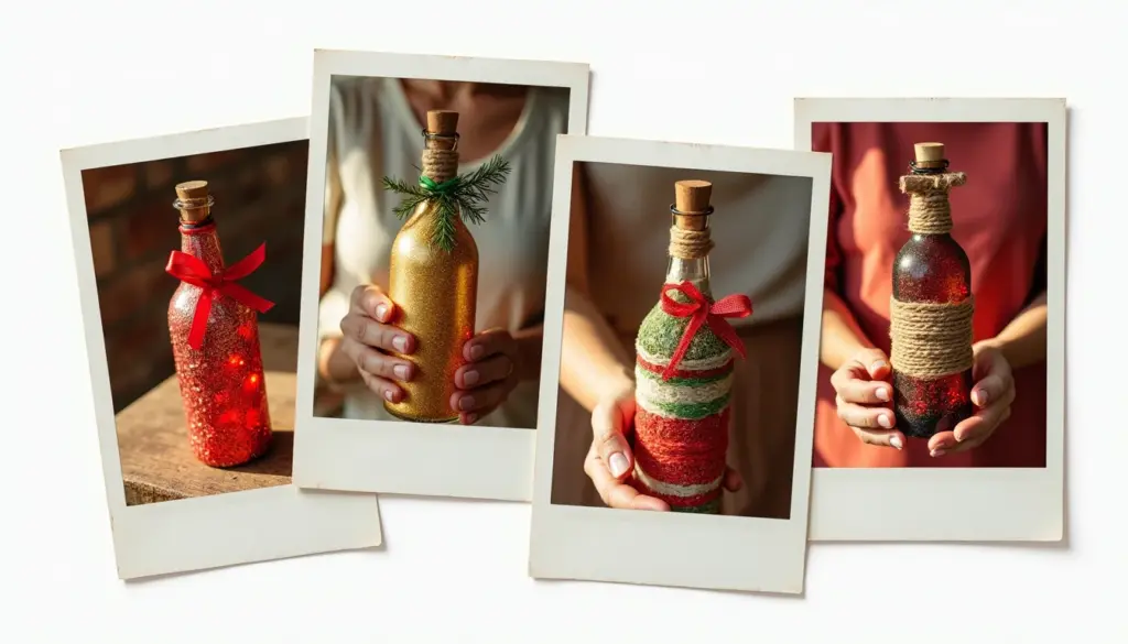 32 Ideias de Garrafas Decoradas Para o Natal Que Você Precisa Ver