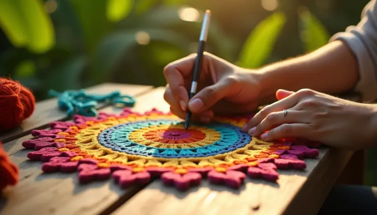 87 Ideias de Gráfico Mandala Crochê para Fácil Leitura