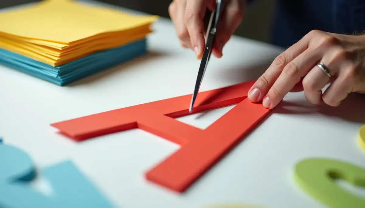 Letras de forma para imprimir e recortar: o melhor molde grátis e dicas de corte