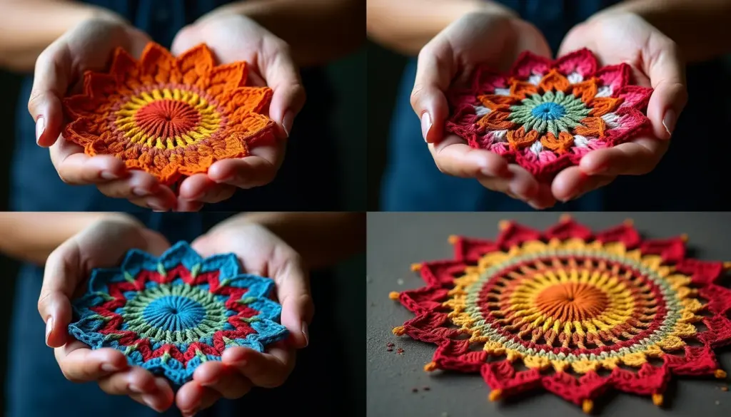 46 Ideias de Mandala Croche Grafico Para Começar Hoje
