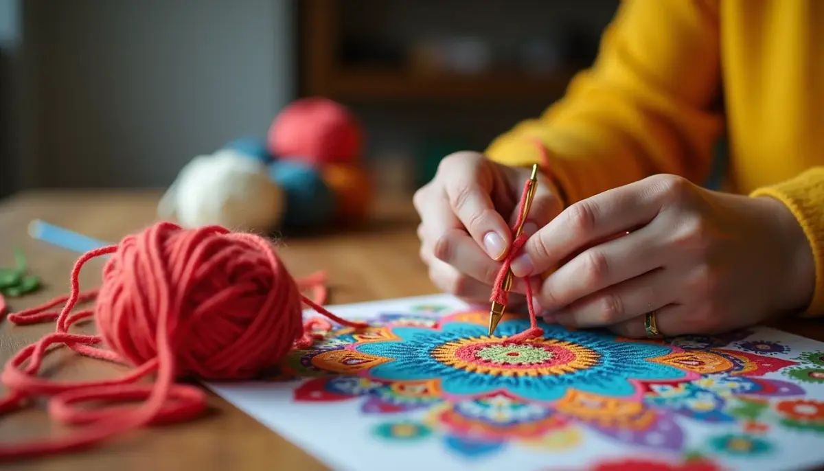 Como ler gráfico de mandala de crochê e acertar de primeira