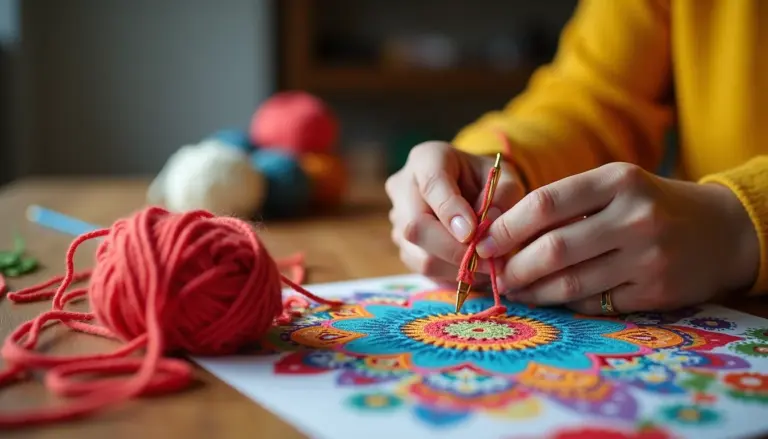 Como ler gráfico de mandala de crochê e acertar de primeira