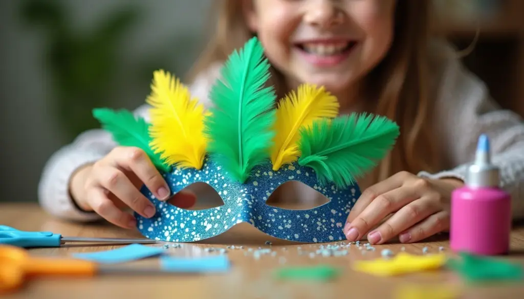 Máscara de Carnaval Infantil para Imprimir: Pronta em 30 Minutos