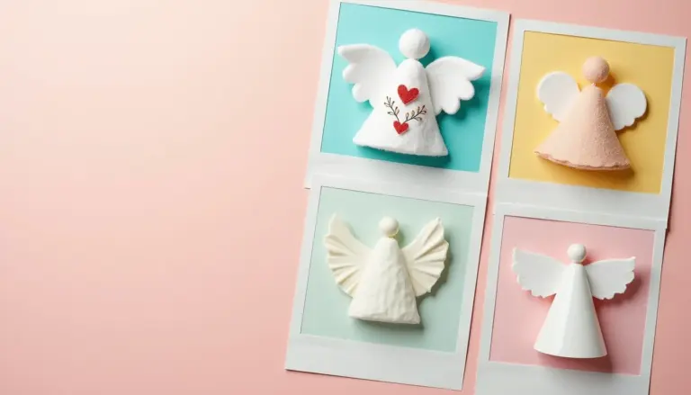 34 Modelos de Anjo para Imprimir e Usar em Seus Artesanatos