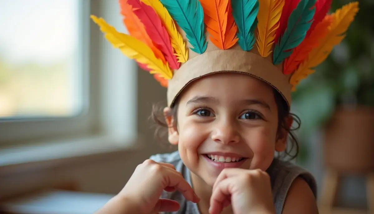 Molde de cocar para o dia do índio educação infantil que não desmonta Molde de cocar para o dia do índio educação infantil que não desmonta