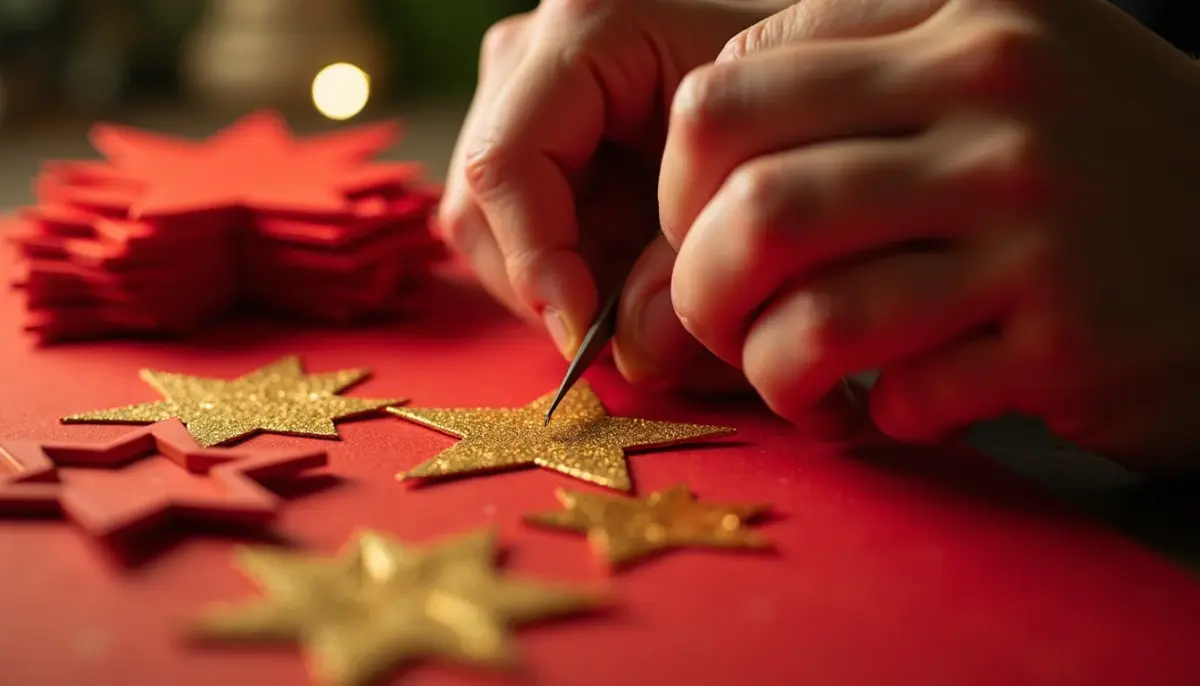 Molde de Estrela de Natal: Diversos Modelos Grátis para Imprimir