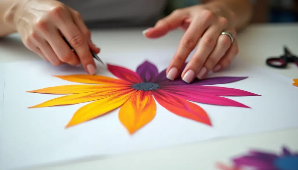 Molde de flor colorida para imprimir: 5 dicas para não errar