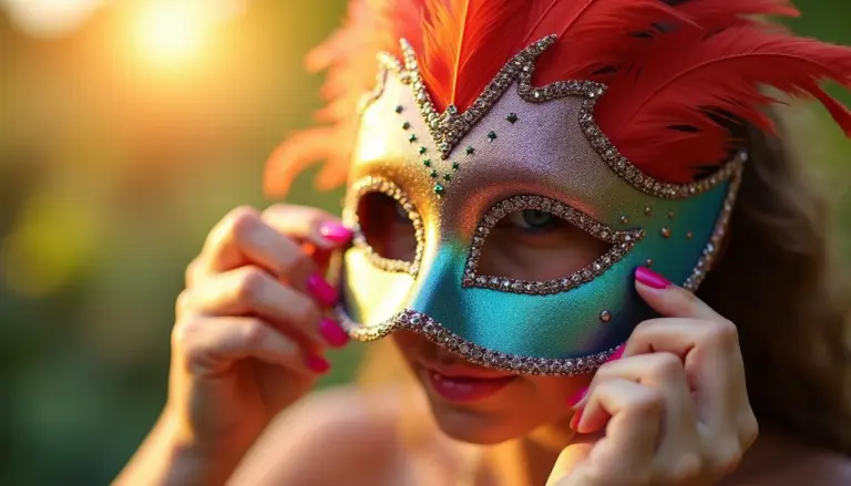 Moldes de Máscara de Carnaval para Imprimir: Lindos e Fáceis