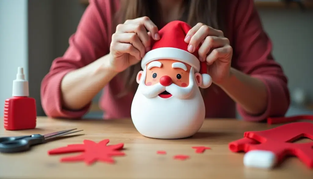 Onde baixar molde de papai noel de eva grátis e prontinho