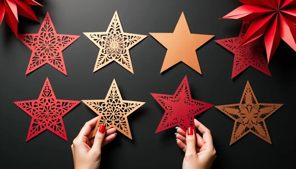 30 Moldes de Estrela de Natal para Imprimir Grátis e Lindos