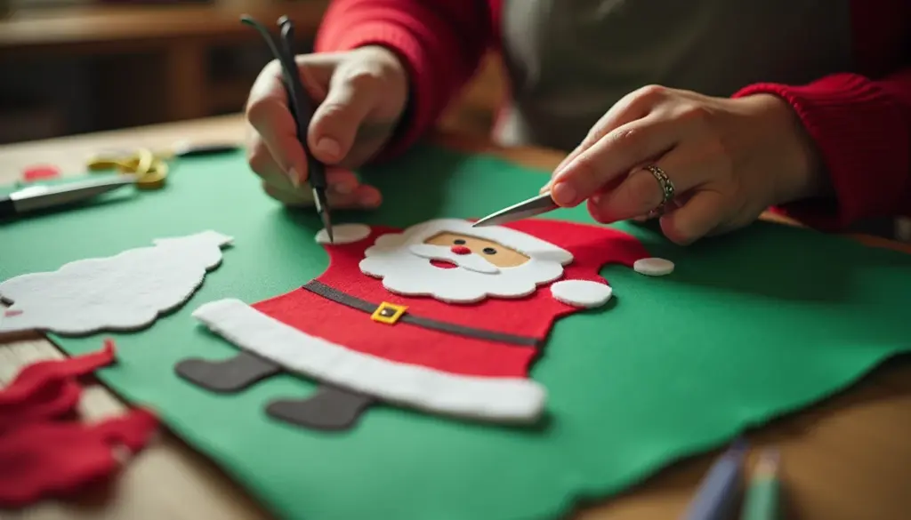 Molde Papai Noel Grande: Como Ampliar Sem Erro e Ficar Perfeito