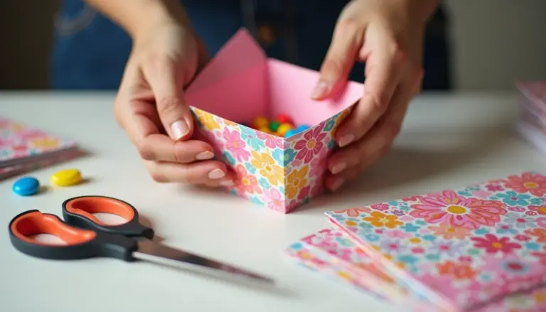 Molde Porta Bombom de Papel para Imprimir Grátis e Fácil