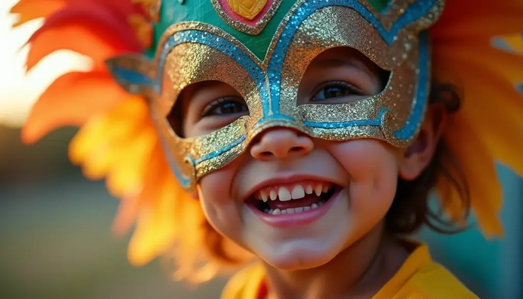 Moldes Máscaras de Carnaval para Niños: Imprima Grátis e Fácil