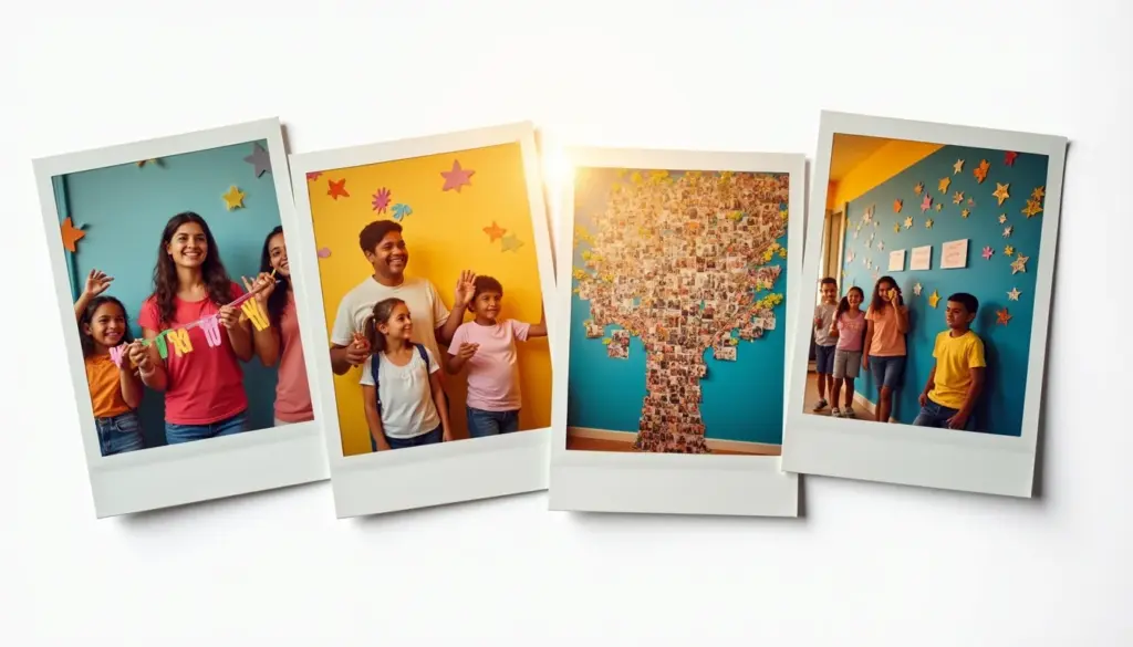 52 Ideias de Mural de Final de Ano para Escola que Encantam e Unem