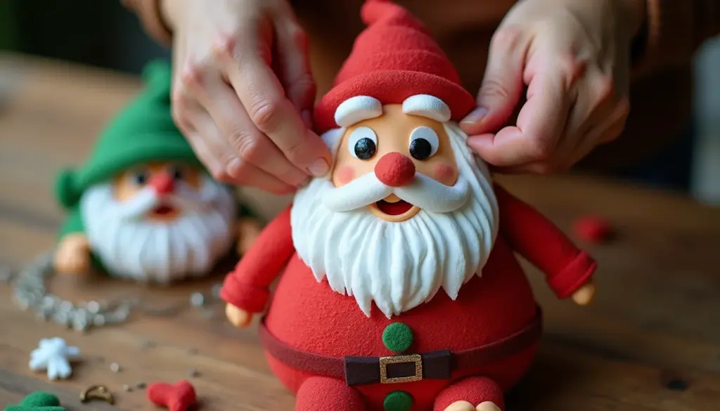 Papai Noel em Eva: 7 passos para um acabamento profissional