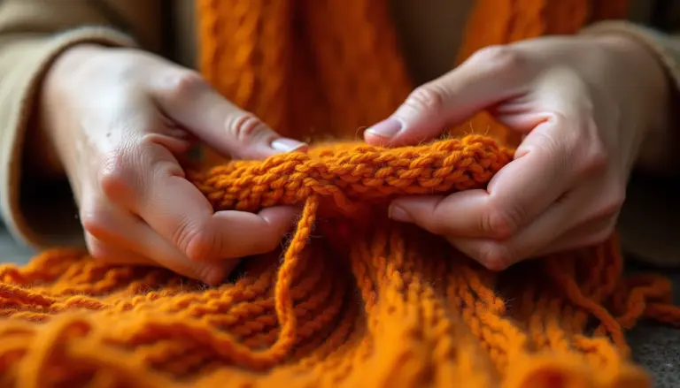3 Pontos de Tricô para Cachecol Que Não Enrolam e Ficam Lindos