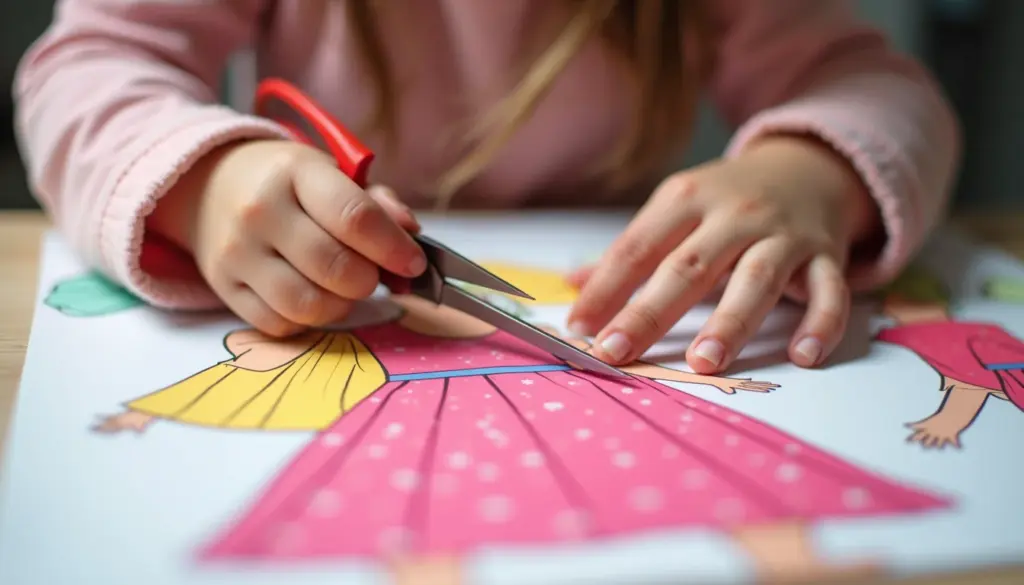 Roupa de boneca de papel para imprimir grátis e que dura meses