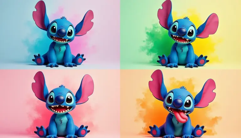 54 Ideias de Stitch para Imprimir Colorido Lindas e Fáceis de Fazer