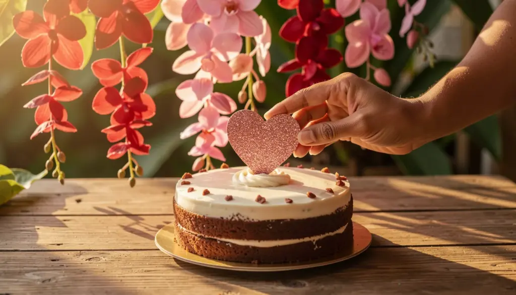 43 Ideias de Topper de Bolo Dia dos Namorados para Inspirar Você
