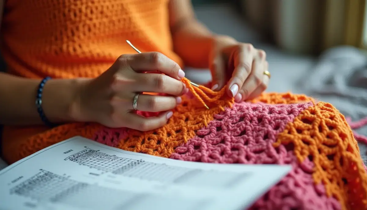 Vestido de Crochê com Gráfico: 7 Passos para Criar o Seu Modelo Agora