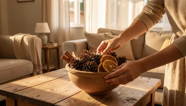 44 Ideias de Arranjos Com Pinhas Secas Para Decorar Sua Casa 44 Ideias de Arranjos Com Pinhas Secas Para Decorar Sua Casa
