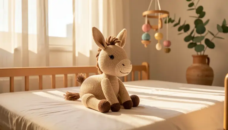5 BURRINHO AMIGURUMI para Decorar o Quarto do Bebê (Lindas Inspirações)