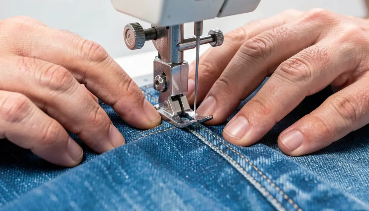 Como Costurar Tecidos Grossos com Máquina Portátil em 7 Passos Simples