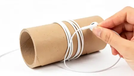 Como Evitar que Fios Enrosquem Dentro do Tubete com Rolo de Papelão