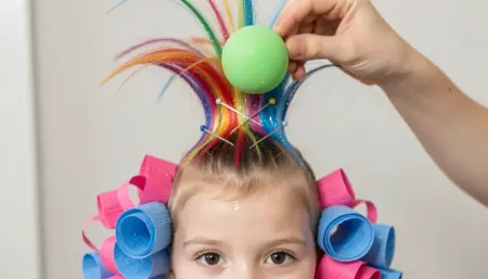 COMO FAZER CABELO MALUCO que dura o dia todo na escola (Sem Danificar os Fios)