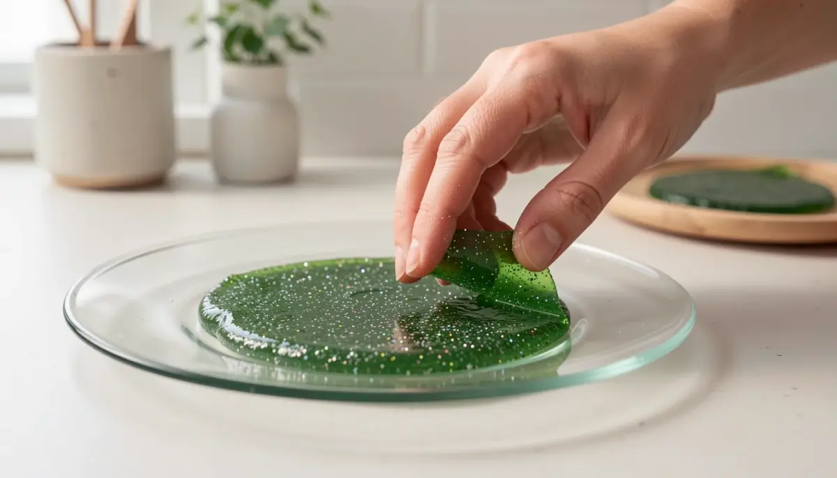 Como Fazer Purpurina Ecológica Caseira com Ágar-Ágar Passo a Passo