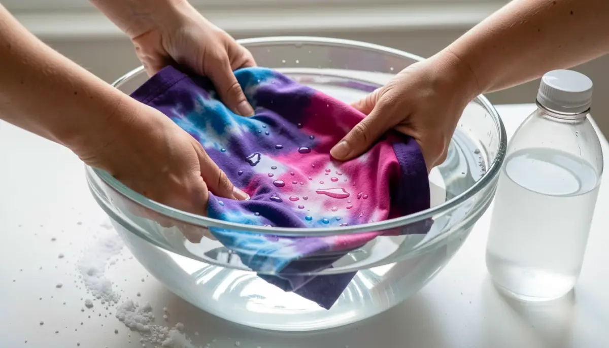 Como Fixar Tinta Tie Dye Sem Desbotar com Sal e Vinagre