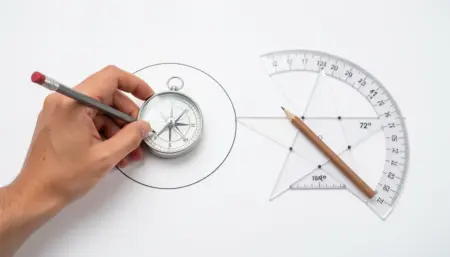 Desenho de Estrela com Régua e Transferidor: Passo a Passo Fácil