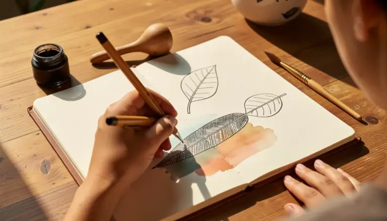 41 Ideias de Desenhos Fáceis com Caneta Nanquim para Iniciantes